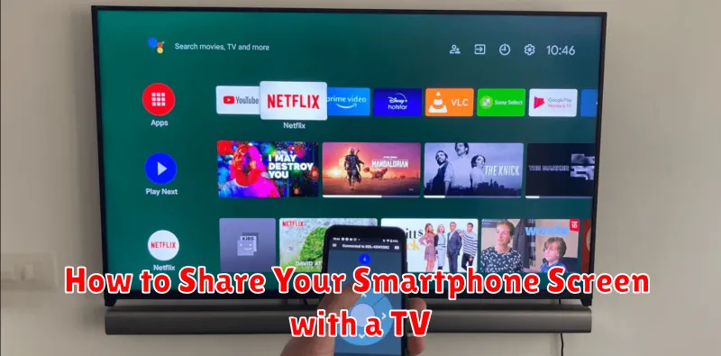 How to Share Your Smartphone Screen with a TV