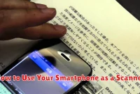 How to Use Your Smartphone as a Scanner How to Use Your Smartphone as a Scanner